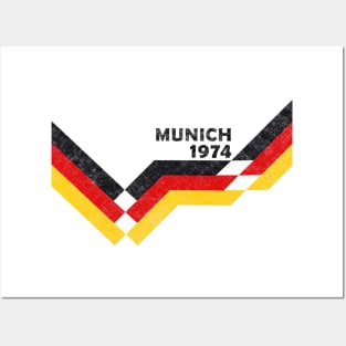 RETRO MEISTER - MUNICH 1974 Posters and Art